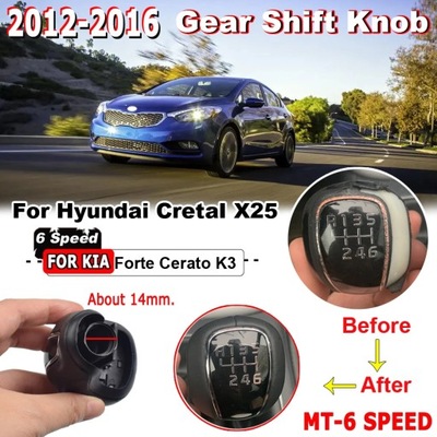 FOR KIA FORTE CERATO K3 FOR HYUNDAI IX25 FORTE CRETA 2012-2016 CAR LEATHER  