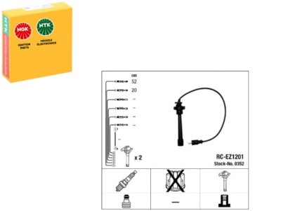 Провода зажигания ngk фото №1