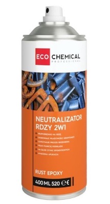 NEUTRALIZATOR КОРОЗІЇ 2W1 ODRDZEWIACZ GRUNT PODKŁAD W SPRAYU 400ML