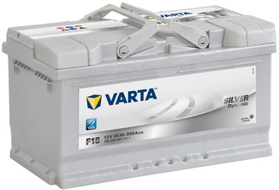 Акумулятор varta silver 85ah 800a f18 фото №1