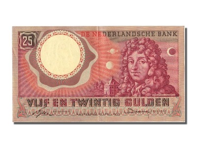 Banknot, Holandia, 25 Gulden, 1955, 1955-04-10, UN