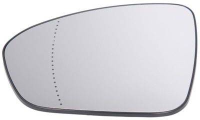 Вкладыш стекло зеркало renault clio v megane iv talisman левый с подогревом фото №1