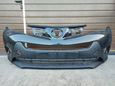 Бампер перед передній toyota rav4 13-16r фото №1