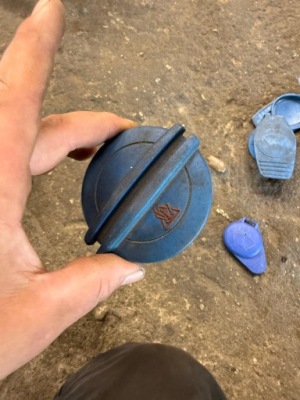 Крышка бачок wyrówna 3b0121321 фото №1