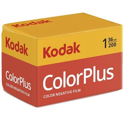 Film Kodak Colorplus 200/36 negatyw analog