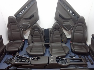 Porsche panamera 971 long сиденья заднее сиденье обивка фото №1