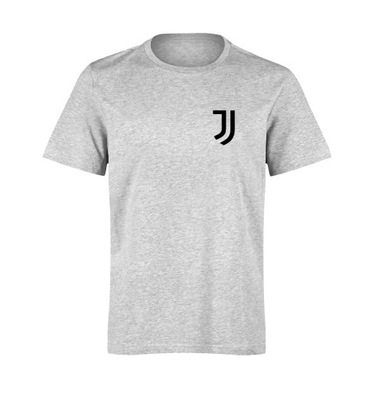 Juventus Turyn, t-shirt, koszulka, szara, XXL
