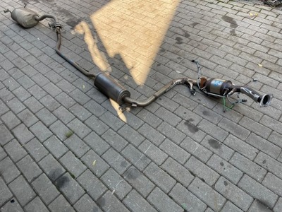 Honda jazz v crosstar вихлоп гасник каталізатор гібрид 20- фото №1