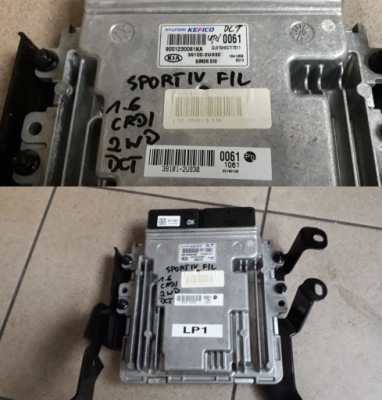Kia sportage iv lift 2018- бортовой компьютер 39100-2u930 фото №1