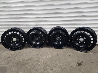 LLANTAS ACERO VOLKSWAGEN CON VW MULTIVAN T5 T6 T6.1 6.5X16 5X120 ET 51  