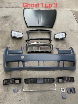 Rolls royce ghost капот лампи ліва права бампер решітка радіатора набір фото №1