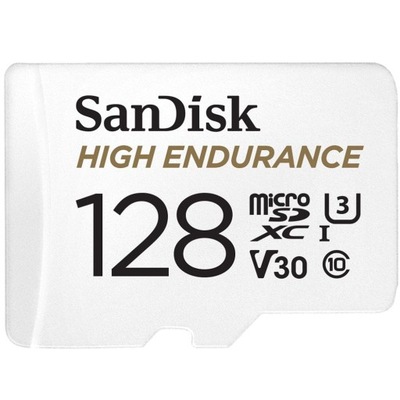 High Endurance microSDXC 128GB V30 z adapterem