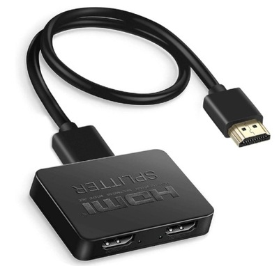 Rozdzielacz 4K HDMI splitter 1 in 2 out