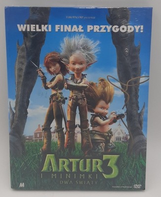 Film Artur i Minimki 3: Dwa Światy DVD