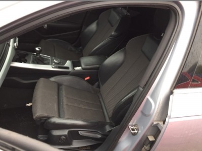 Audi a4 b9 сидіння заднє сидіння напівшкіра s line s-line фото №1