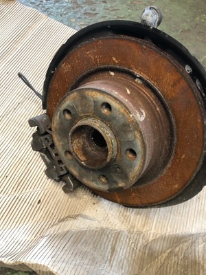 Bmw f20 f21 поворотный кулак ступица задняя левая фото №1