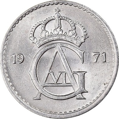 Moneta, Szwecja, 25 Öre, 1971