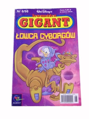 KOMIKS GIGANT 6/98 ŁOWCA CYBORGÓW