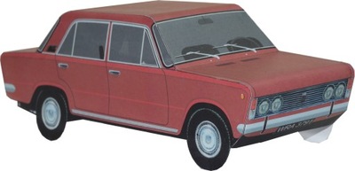 Model dla dzieci samochodu z PRLu _FIAT 125p