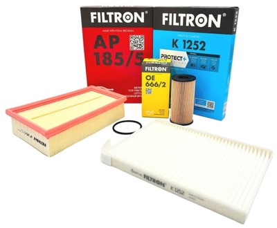 Filtron набір комплект фільтрів renault koleos i 07-16 2.0 dci фото №1