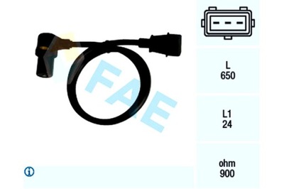 FAE SENSOR POSICIÓN DE EJE CIGÜEÑAL FIAT TEMPRA TIPO UNO LANCIA  