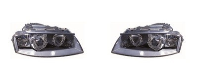 Фары audi a3 8p 2003-2008 комплект depo фото №1