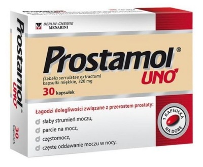 Prostamol Uno 0,32 g, 30 kapsułek