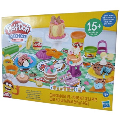 CIASTOLINA Play-Doh KITCHEN SŁODKIE CIASTECZKA HASBRO