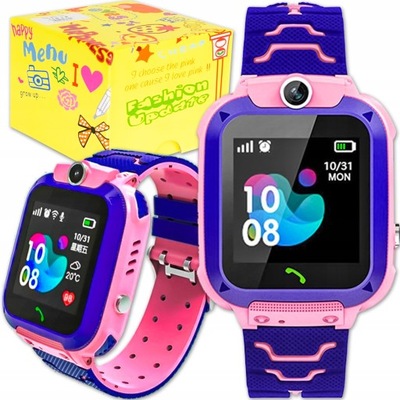 ZEGAREK SMARTWATCH WODOODPORNY APARAT Z GPS SOS