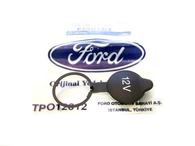 Заглушка роз'єм прикурювача ford focus c-max fiesta fusion transit connect фото №1