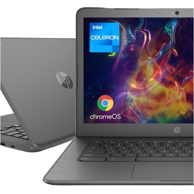 Laptop HP Chromebook 14 G5|Intel Celeron N3350|4GB RAM|32GB eMMC|14" FHD