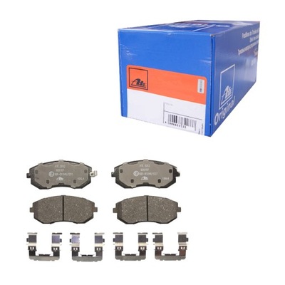 Ate тормозные колодки тормозные перед do forester impreza legacy iv фото №1