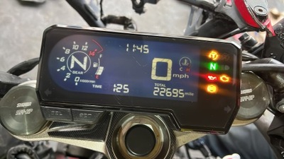 CUENTAKILOMETROS CONTADOR MONITOR HONDA CB CBR 650R 19- PELÍCULA !  