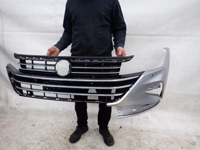 Vw arteon 3g lift 21- бампер перед передній pdc фото №1