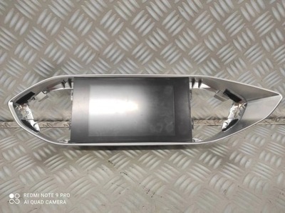 Екран дисплей радіо + рамка citroen c3 iii citroen c3 aircross фото №1