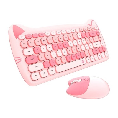 2.4G Wireless portable cute keyboard