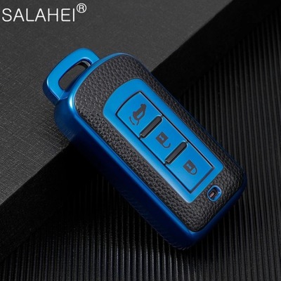 A-BLUETPU CAR SMART KEY CAGE COVER HOLDER PARA MITSUBISHI OUTLANDER LANCER 1  