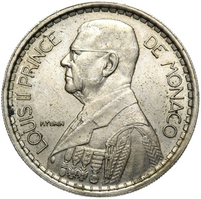 + Monako Monaco - Ludwik II - 20 Franków 1947