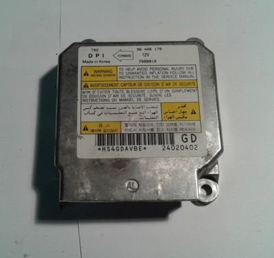 Модуль датчик подушка безпеки chevrolet aveo i kalos 96406170 фото №1