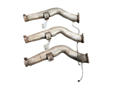 Bmw 5 e60 e61 труба выхлопная гаситель соединитель фото №1