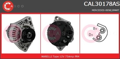 ГЕНЕРАТОР 12V 75A