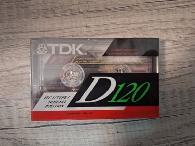 Kaseta magnetofonowa TDK D 120