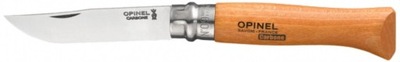 Nóż Opinel 9 CARBONE bukowy scyzoryk francuski