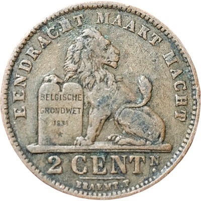 2 cent 1905 Belgia