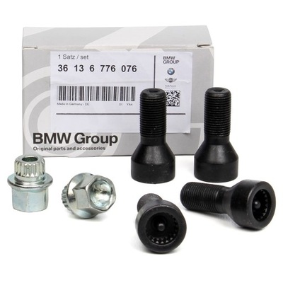 BMW CON TORNILLOS ZABEZPIECZAJACE 2 PIEZAS X3 X5 X6 F20 F10  