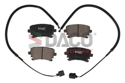 DACO SET PADS BRAKE REAR  