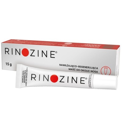 Rinozine, nawilżająco-regenerująca maść do okolic nosa, 15 g