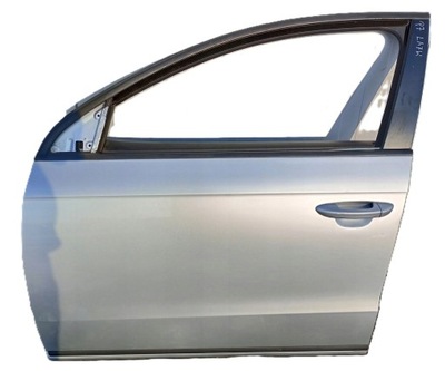 Дверь левый перед vw passat b7 la7w фото №1