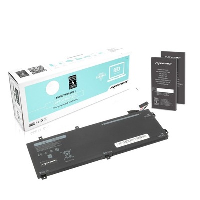 Akumulator P56F do Dell XPS 15 9550 11,4V 4910mAh