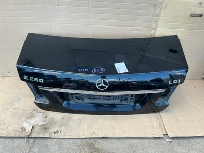 Крышка багажника задняя mercedes w212 czarna sedan фото №1